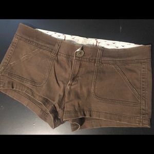 Brown Hollister Shorts